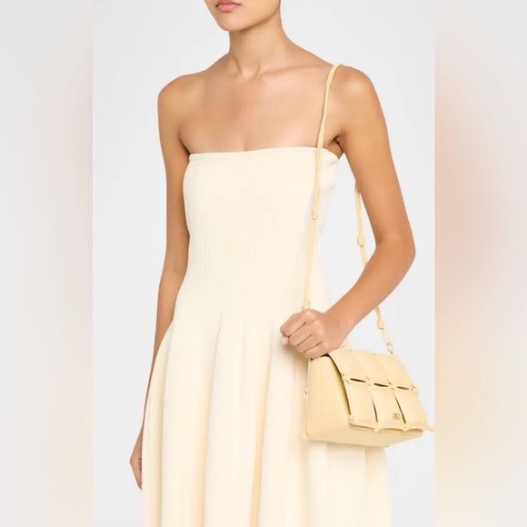 *MWT*Cult Gaia Prue Puffy Leather Crossbody Bag - Picture 2 of 11